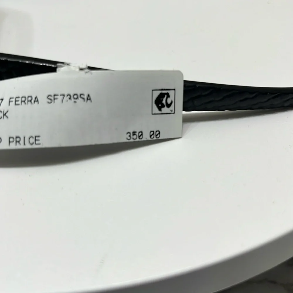 SOLD! SALVATORE FERRAGOMO BLACK SUNGLASSES NWT - Picture 12 of 16